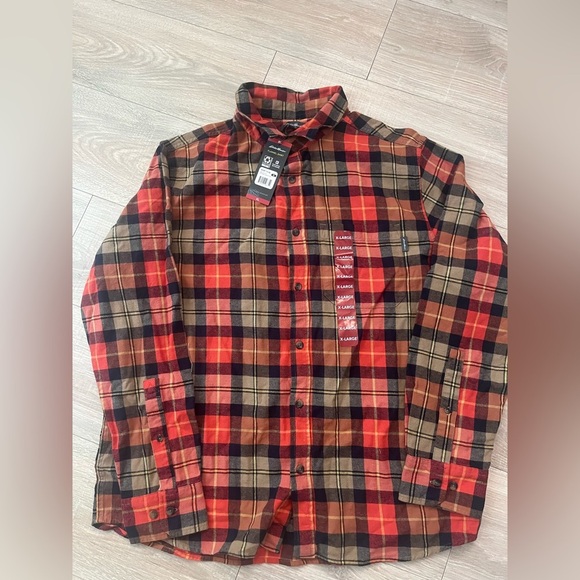 Eddie Bauer Flannel Shirt NWT XL - Picture 1 of 6